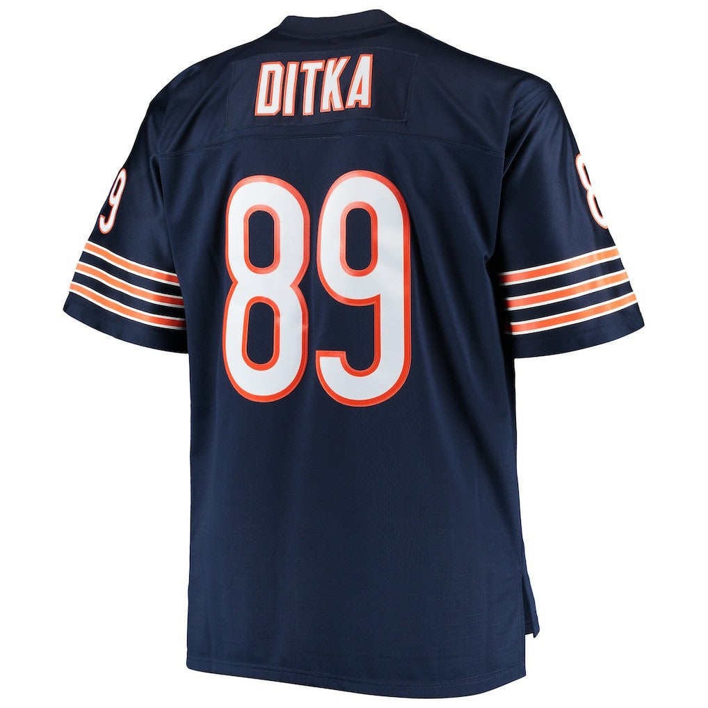 Mike Ditka Chicago Bears Big & Tall 1966 Retired Player Replica Jersey - Navy cheap | NFL Jerseys