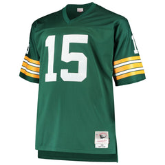 Bart Starr Green Bay Packers Big & Tall 1968 Retired Player Replica Jersey Green - Mitchell & Ness