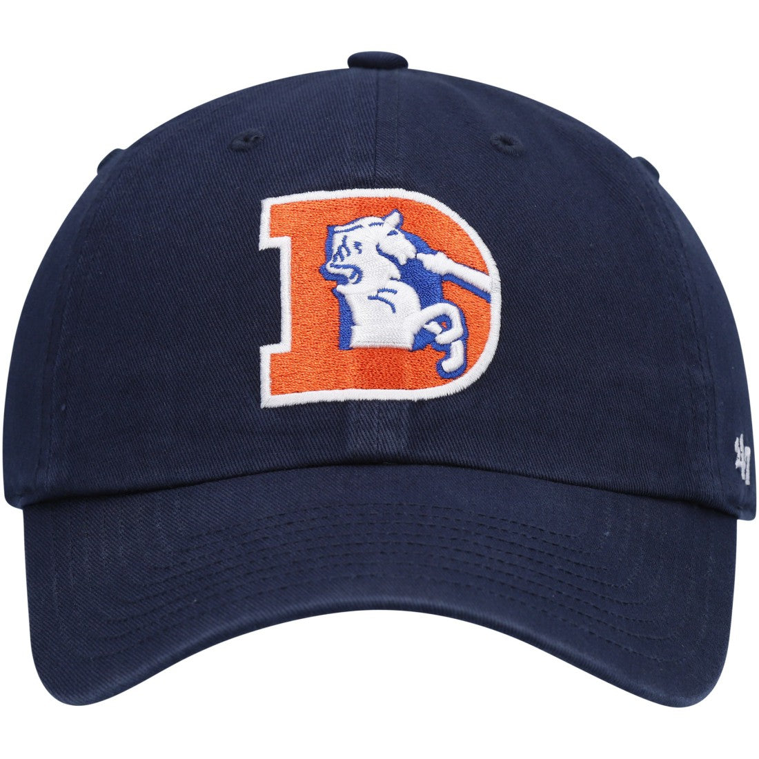 Denver Broncos '47 Clean Up Adjustable Hat Navy - 47 brand