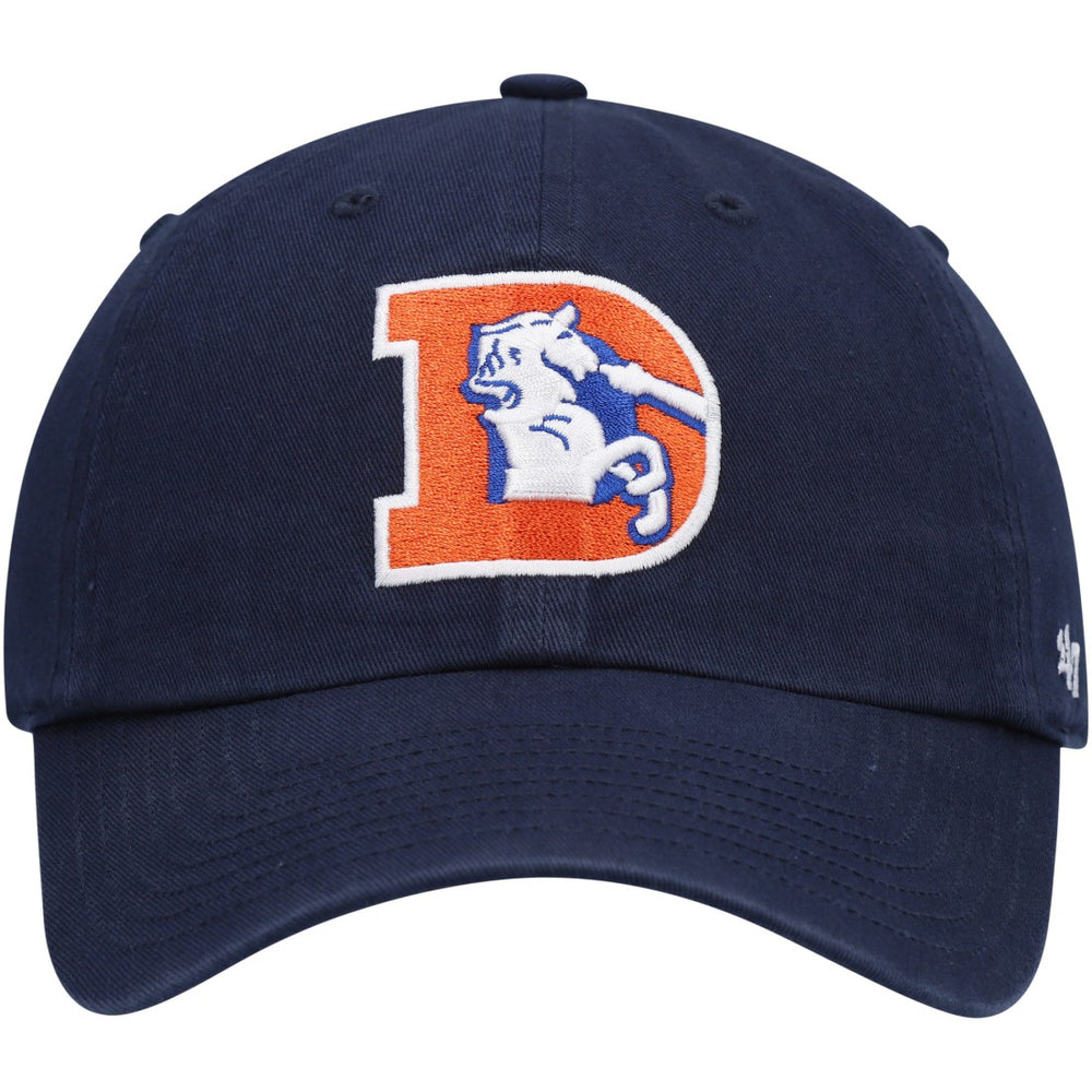 Denver Broncos '47 Clean Up Adjustable Hat Navy - 47 brand