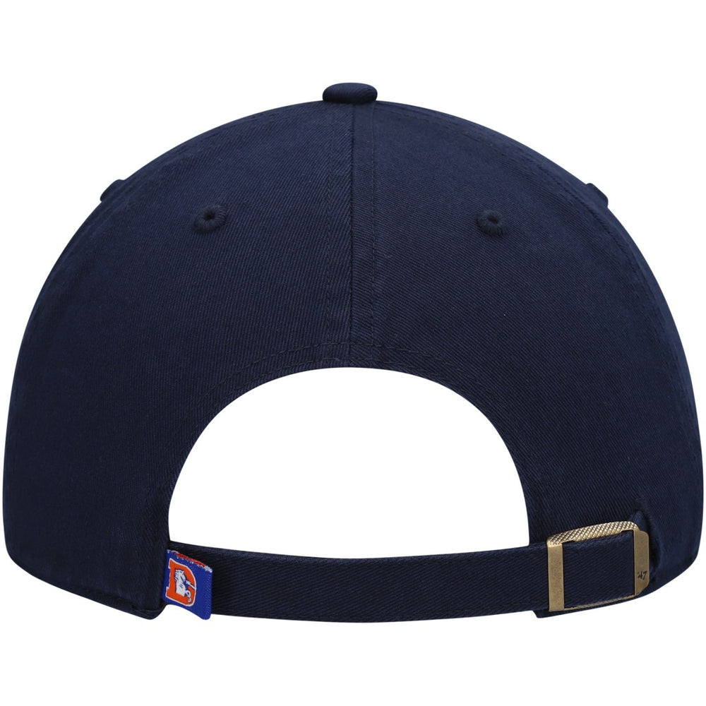 Denver Broncos '47 Clean Up Adjustable Hat Navy - 47 brand