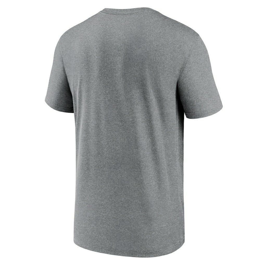 Las Vegas Raiders Legend Property Of Performance T-Shirt Heather Charcoal - Nike