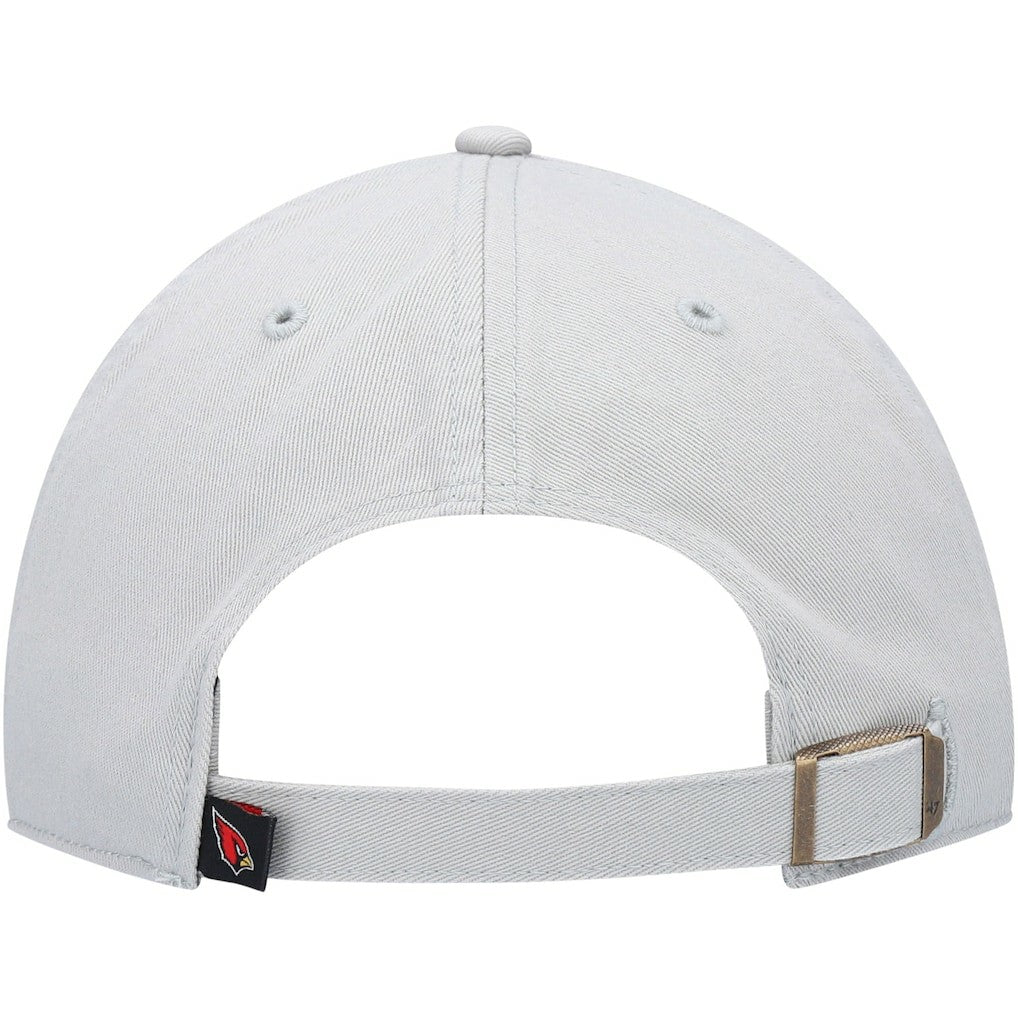 Arizona Cardinals '47 Clean Up Adjustable Hat Gray - 47 brand