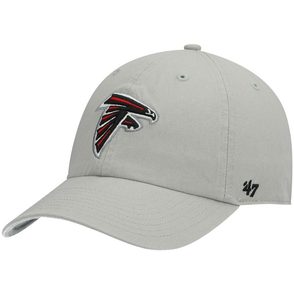 Atlanta Falcons '47 Clean Up Adjustable Hat Gray - 47 brand