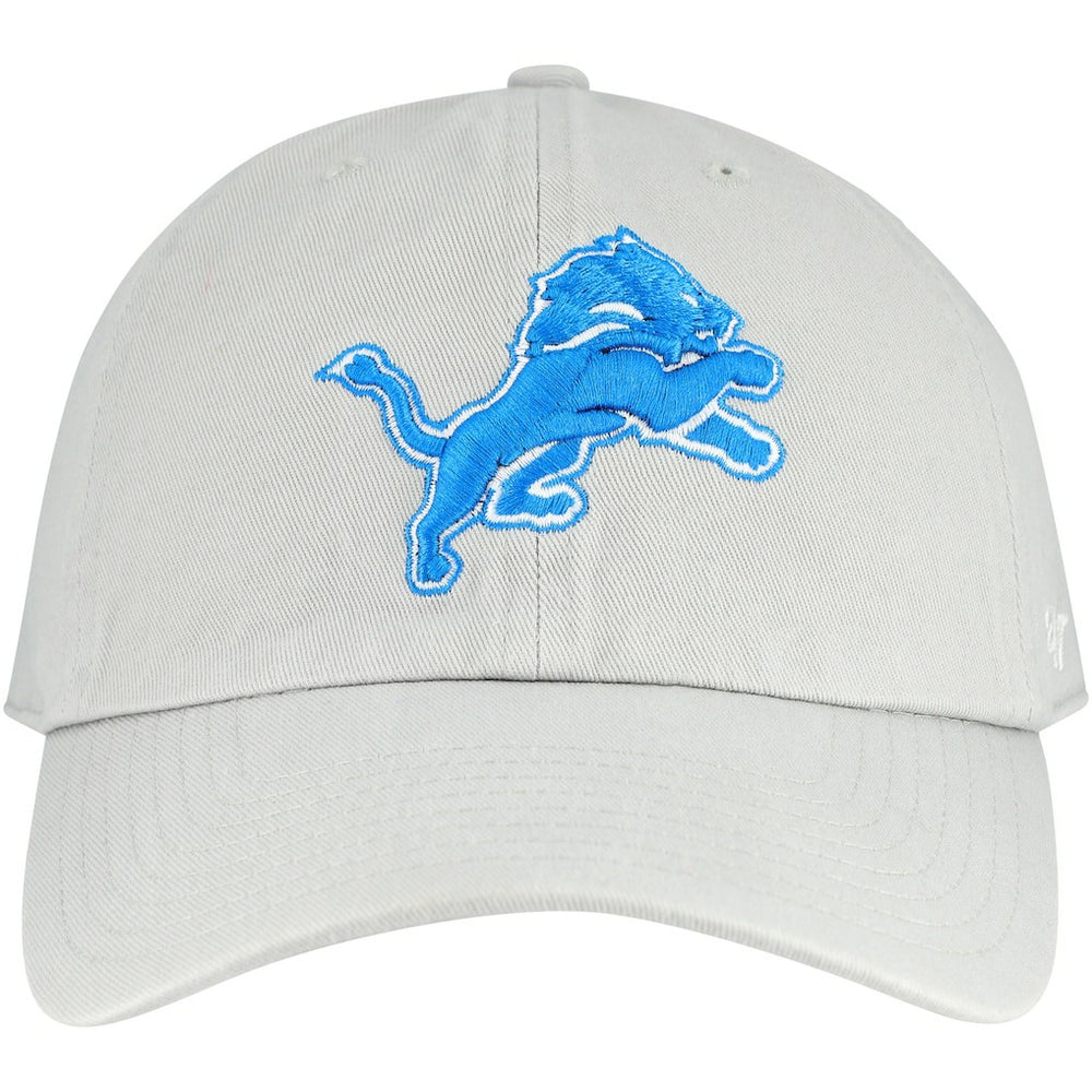 Detroit Lions '47 Clean Up Adjustable Hat Gray - 47 brand