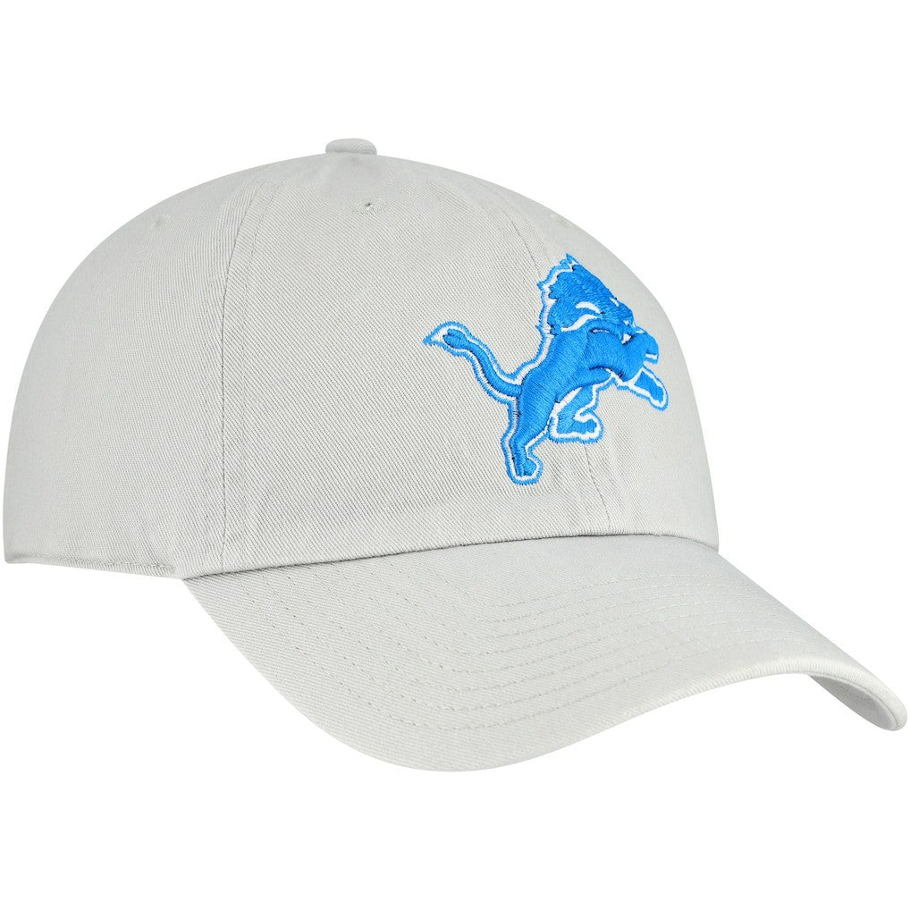 Detroit Lions '47 Clean Up Adjustable Hat Gray - 47 brand