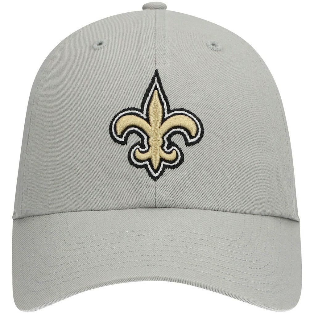 New Orleans Saints '47 Clean Up Adjustable Hat Gray - 47 brand