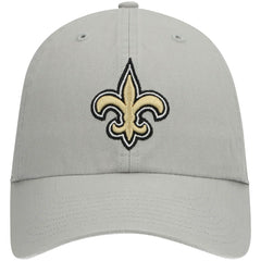 New Orleans Saints '47 Clean Up Adjustable Hat Gray - 47 brand