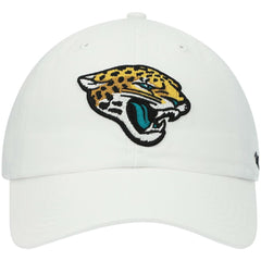 Jacksonville Jaguars '47 Logo Clean Up Adjustable Hat White - 47 brand
