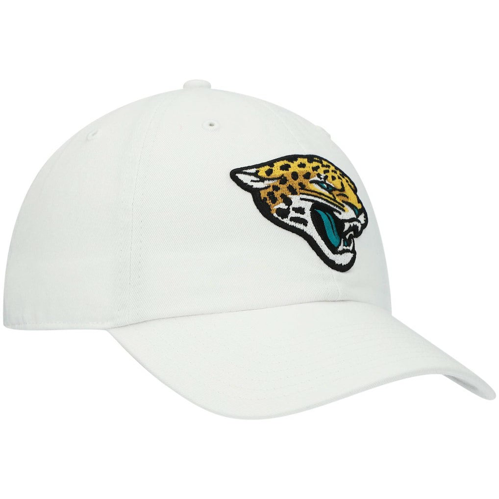 Jacksonville Jaguars '47 Logo Clean Up Adjustable Hat White - 47 brand