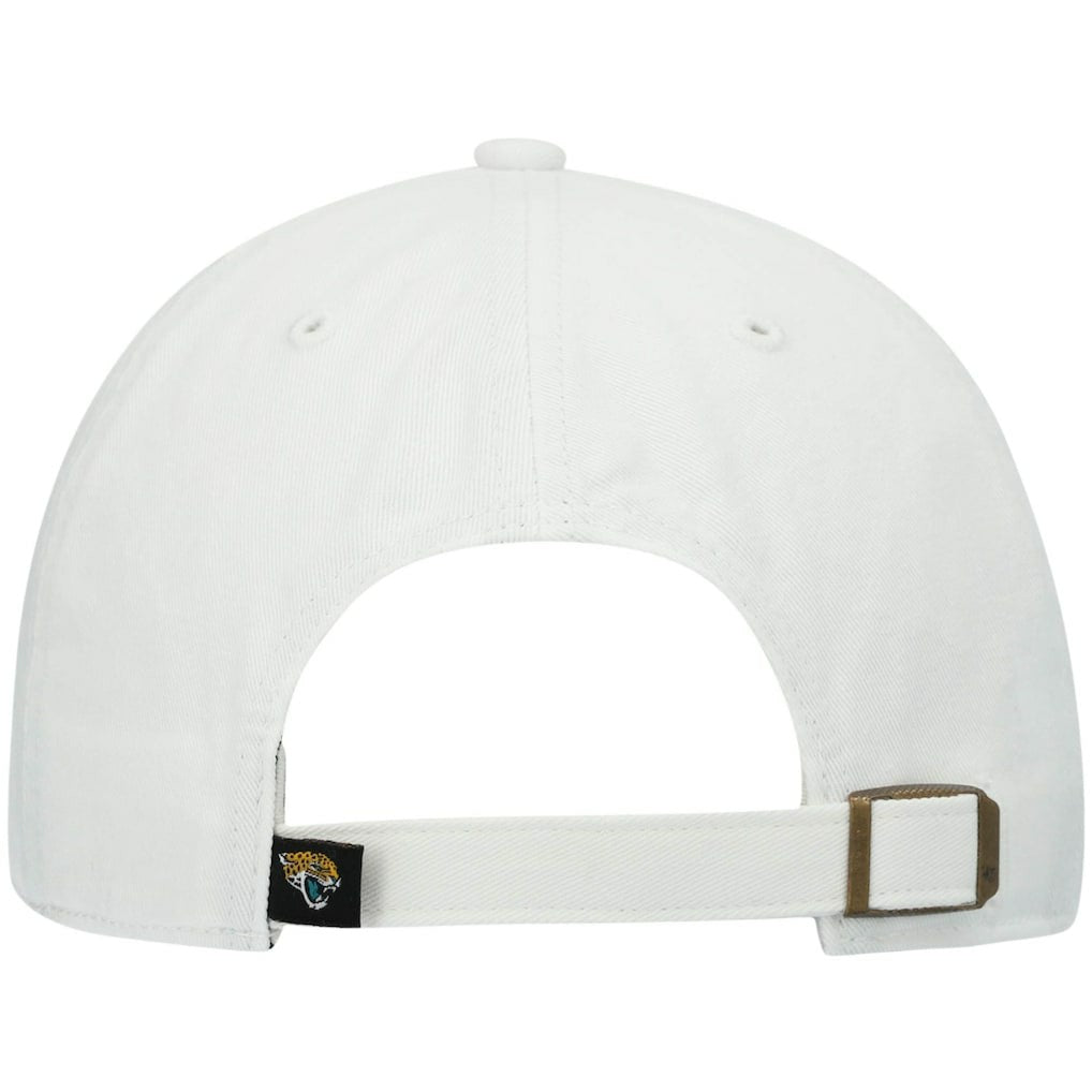 Jacksonville Jaguars '47 Logo Clean Up Adjustable Hat White - 47 brand