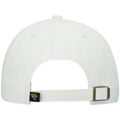 Jacksonville Jaguars '47 Logo Clean Up Adjustable Hat White - 47 brand