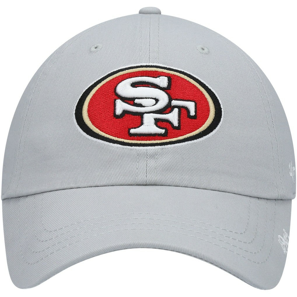 San Francisco 49ers '47 Women's Miata Clean Up Secondary Adjustable Hat Gray - 47 brand