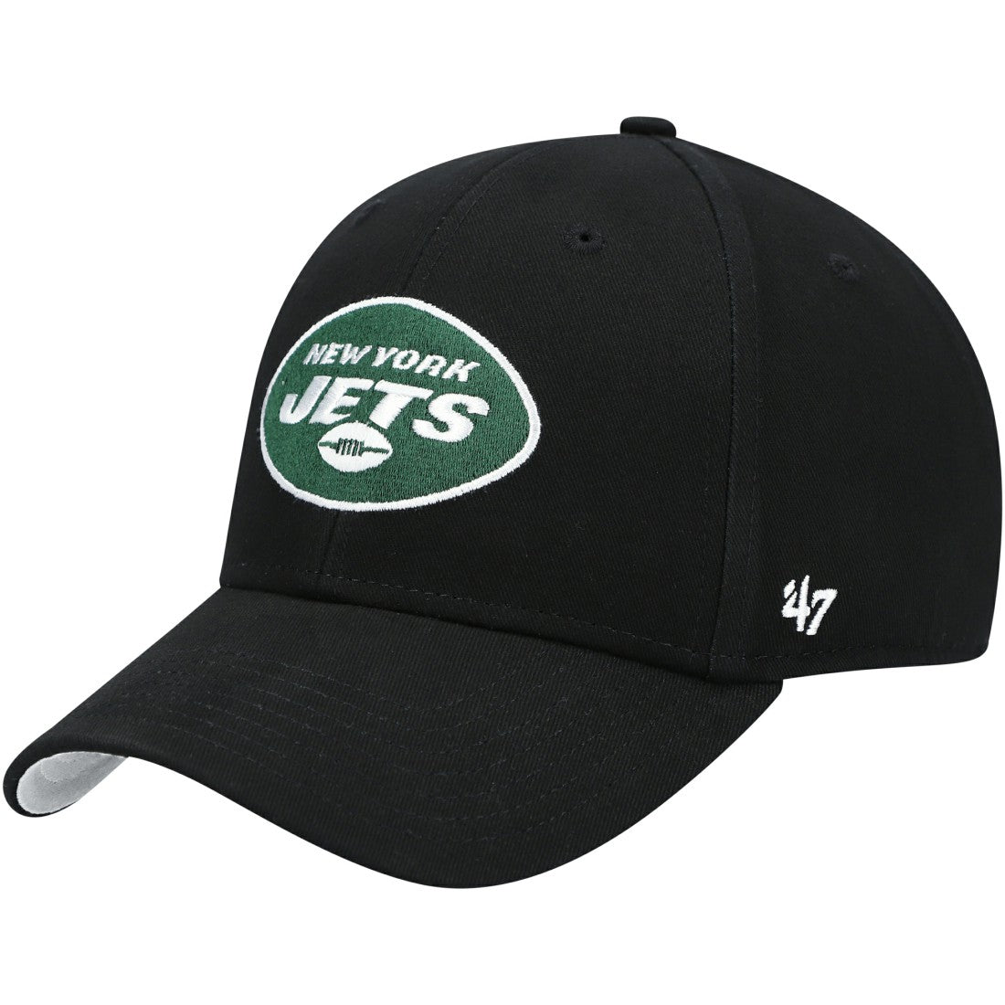 New York Jets '47 Preschool Basic Team MVP Adjustable Hat Black - 47 brand