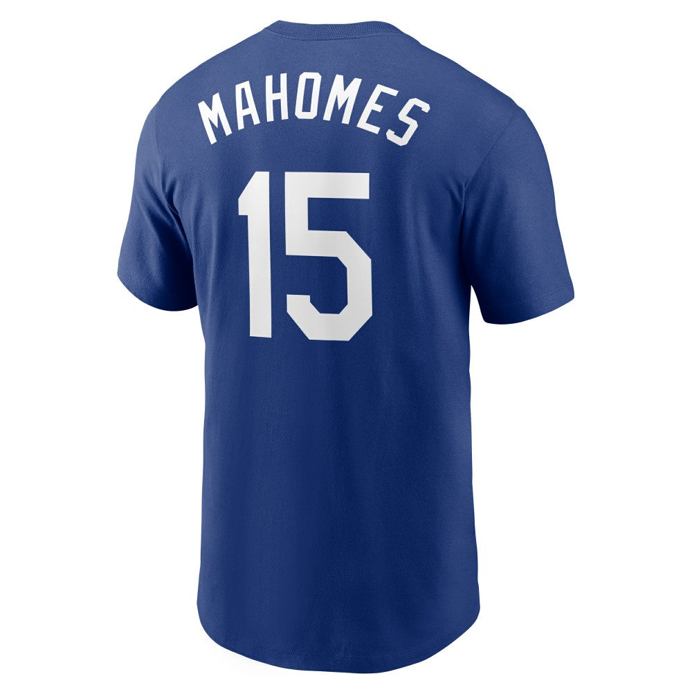 Patrick Mahomes Kansas City Royals Nike Name & Number T-Shirt Lifestyle