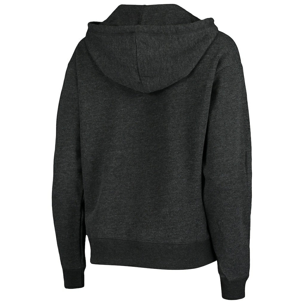 New Orleans Saints '47 Women's Cross Script Emerson Hoodie Heather Charcoal - 47 brand