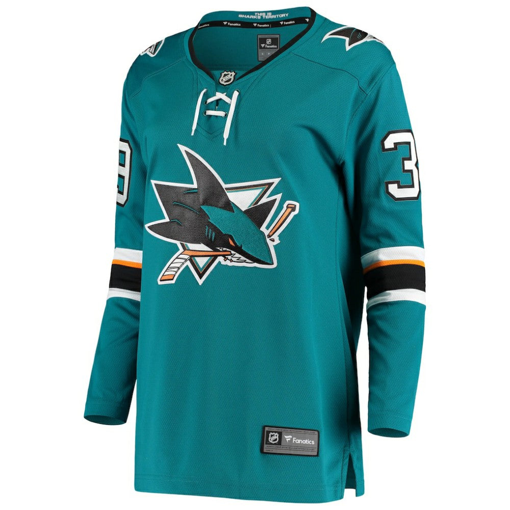 Logan Couture San Jose Sharks - Fanatics Women's Breakaway Home Player Jersey Teal