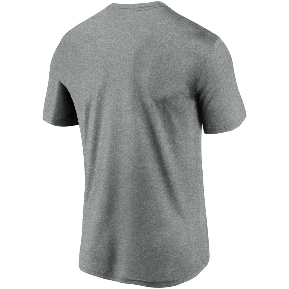 Tampa Bay Buccaneers Logo Essential Legend Performance T-Shirt Heathered Pewter - Nike