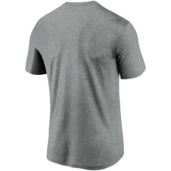 Tampa Bay Buccaneers Logo Essential Legend Performance T-Shirt Heathered Pewter - Nike