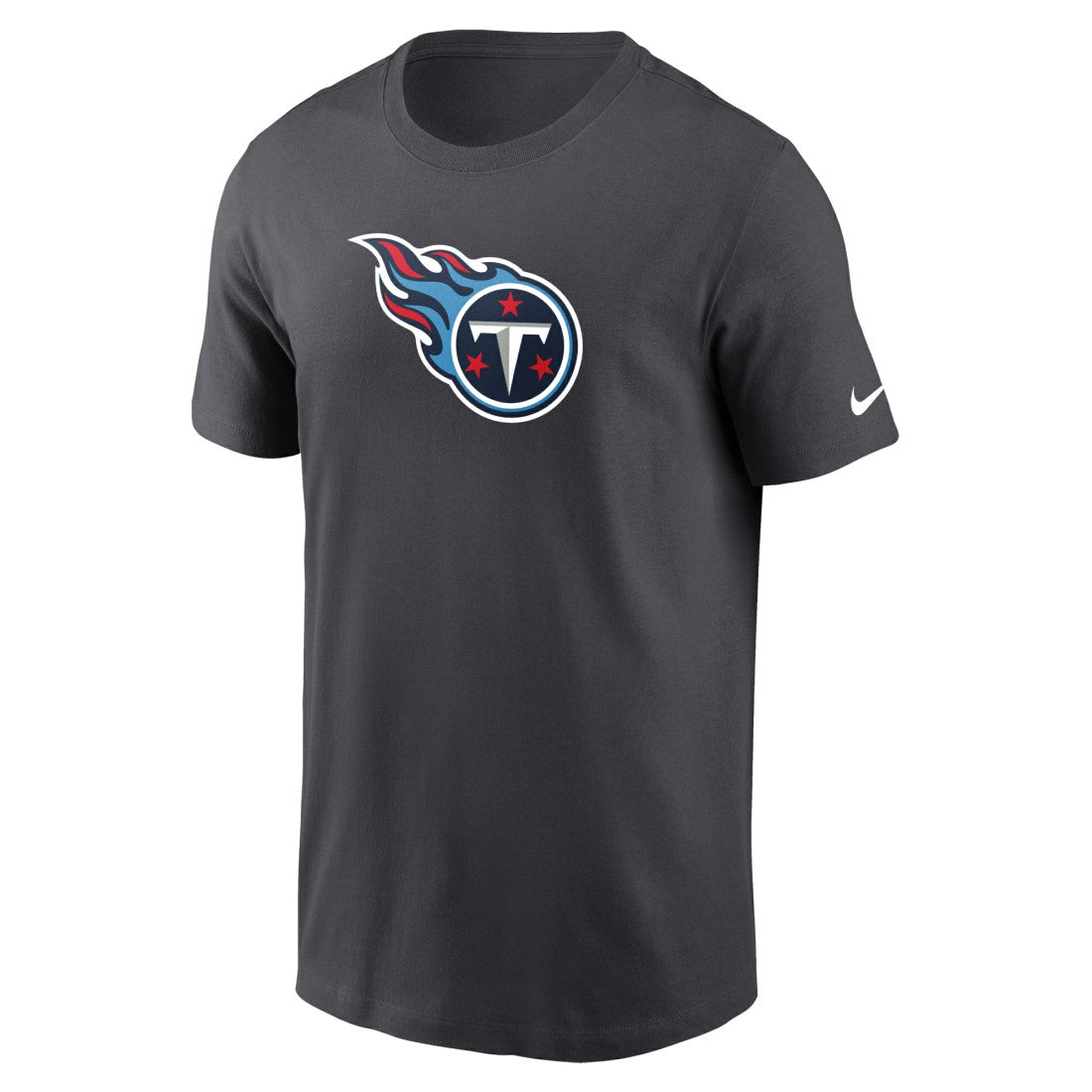 Tennessee Titans Primetime Logo Essential T-Shirt Charcoal - Nike
