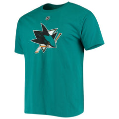 Marc-Edouard Vlasic San Jose Sharks - Fanatics Player Name and Number T-Shirt Teal