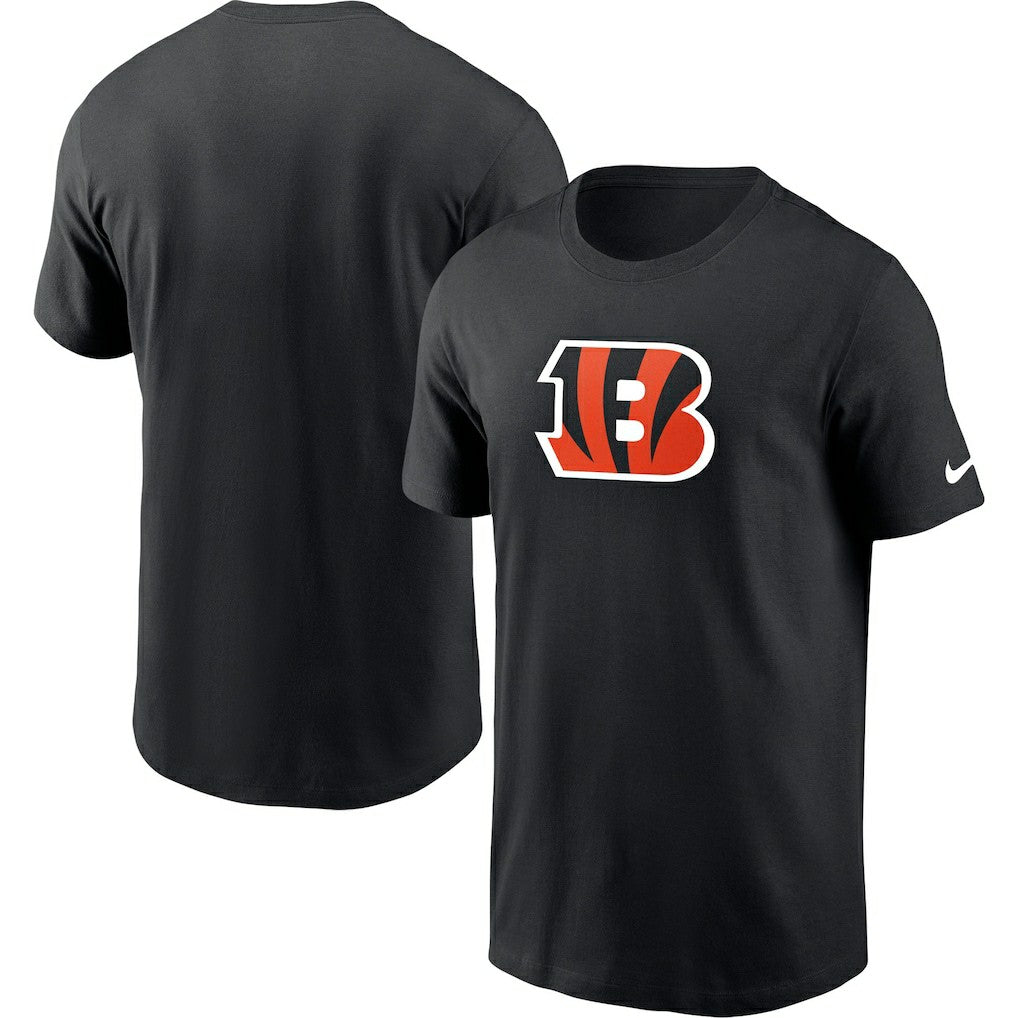 Cincinnati Bengals Primetime Logo Essential T-Shirt Black - Nike