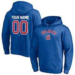 Atlanta Braves Cooperstown Winning Streak Personalized Name & Number Pullover Hoodie discount