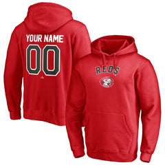 Cincinnati Reds Cooperstown Winning Streak Personalized Name & Number Pullover Hoodie Near Me