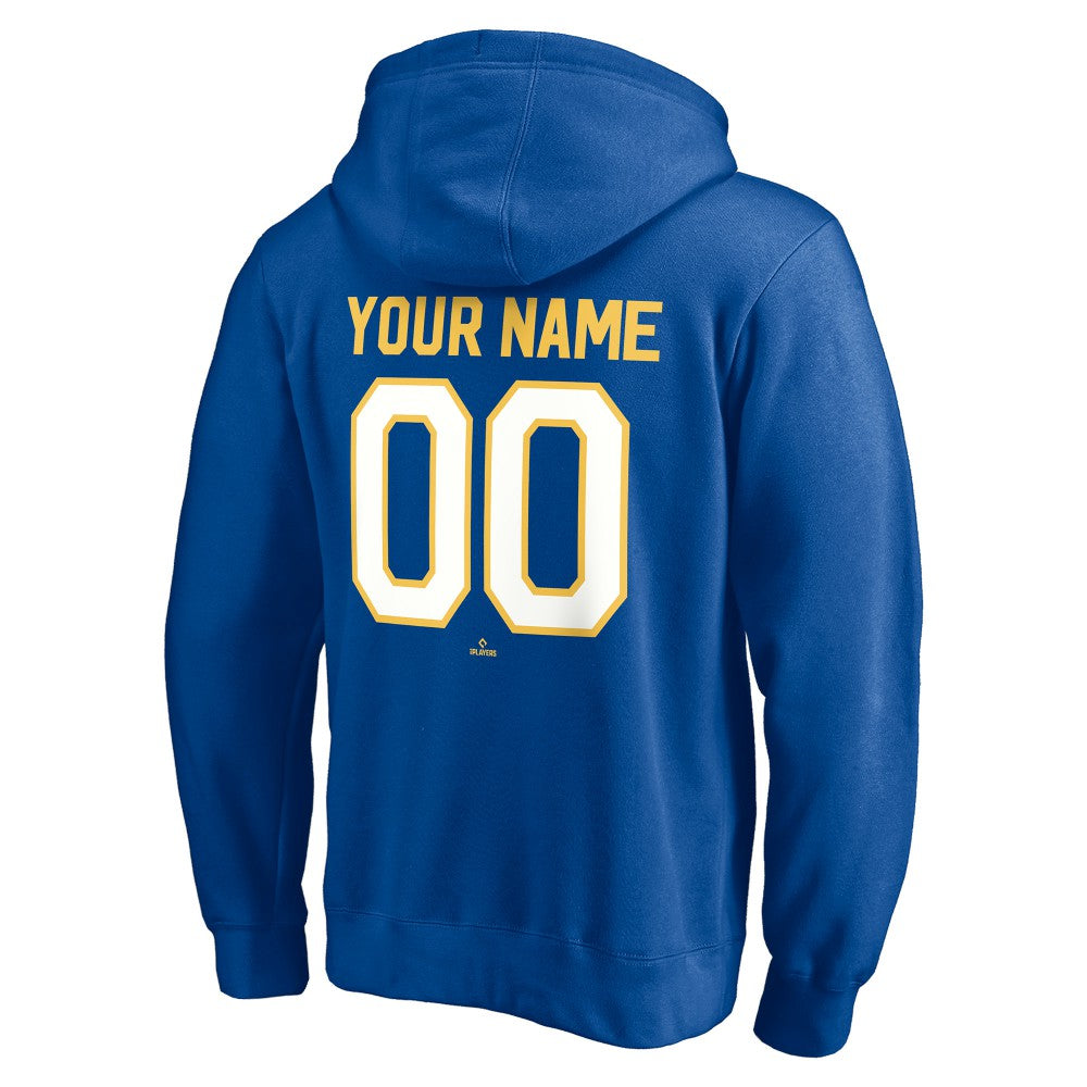 Milwaukee Brewers Cooperstown Winning Streak Personalized Name & Number Pullover Hoodie for sale