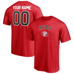 Cincinnati Reds Cooperstown Winning Streak Personalized Name & Number T-Shirt discount