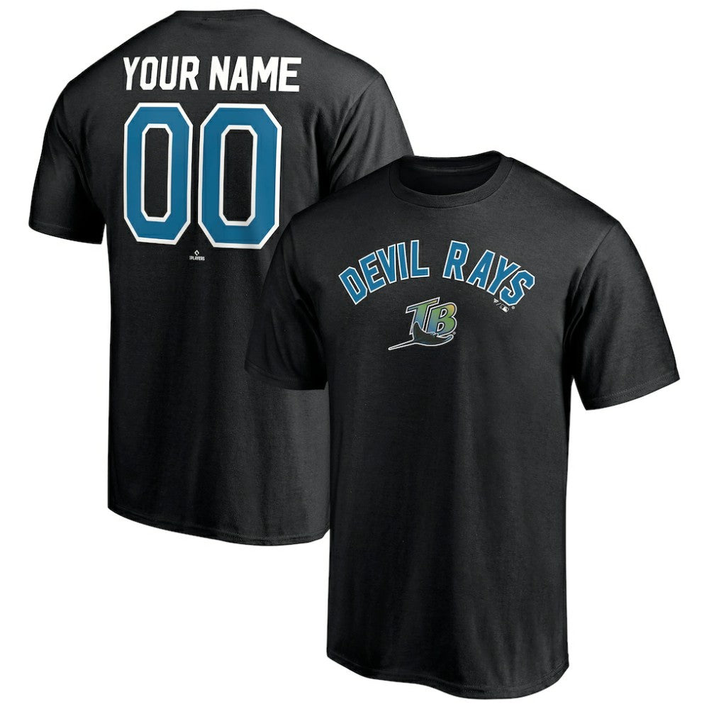 Tampa Bay Rays Cooperstown Winning Streak Personalized Name & Number T-Shirt Lifestyle