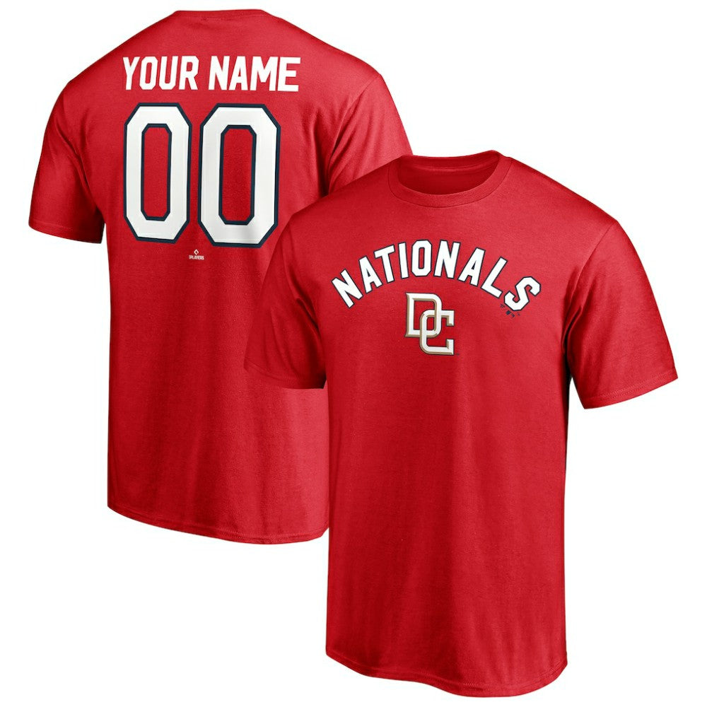 Washington Nationals Cooperstown Winning Streak Personalized Name & Number T-Shirt Sale