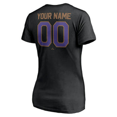 Arizona Diamondbacks Women's Cooperstown Winning Streak Personalized Name & Number V-Neck T-Shirt Clearance