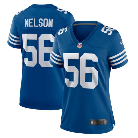 Quenton Nelson Indianapolis Colts Women's Alternate Game Jersey - Royal | NFL Jerseys
