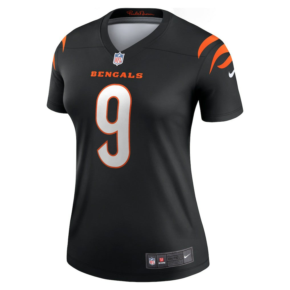 Joe Burrow Cincinnati Bengals Women's Legend Player Performance Top Black - Nike