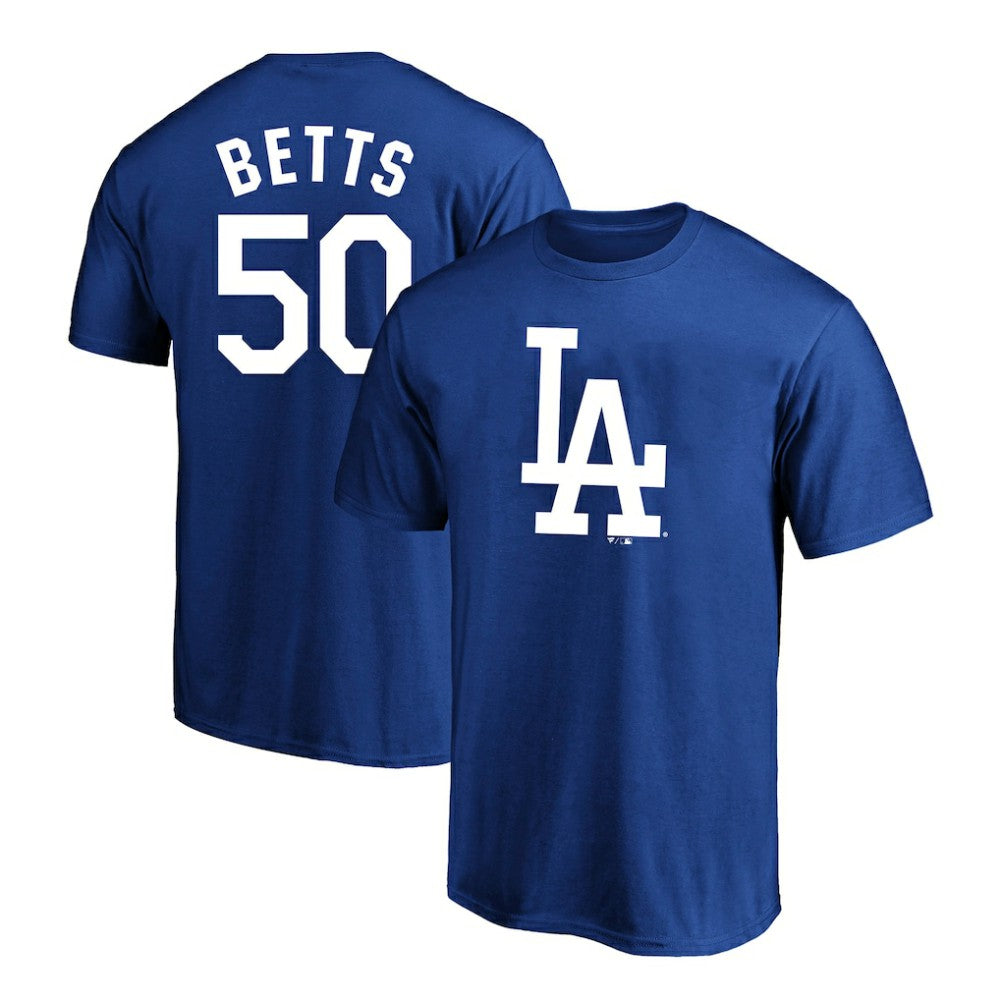 Mookie Betts Los Angeles Dodgers Fanatics Big & Tall Name & Number T-Shirt Online