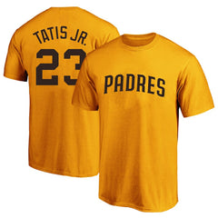 Fernando Tatis Jr. San Diego Padres Fanatics Big & Tall Name & Number T-Shirt Clearance