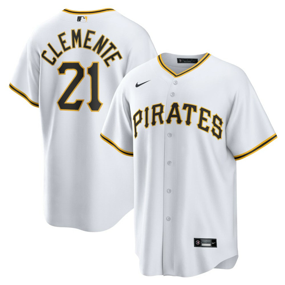 Roberto Clemente Pittsburgh Pirates Nike Home Replica Player Name Jersey On Sale