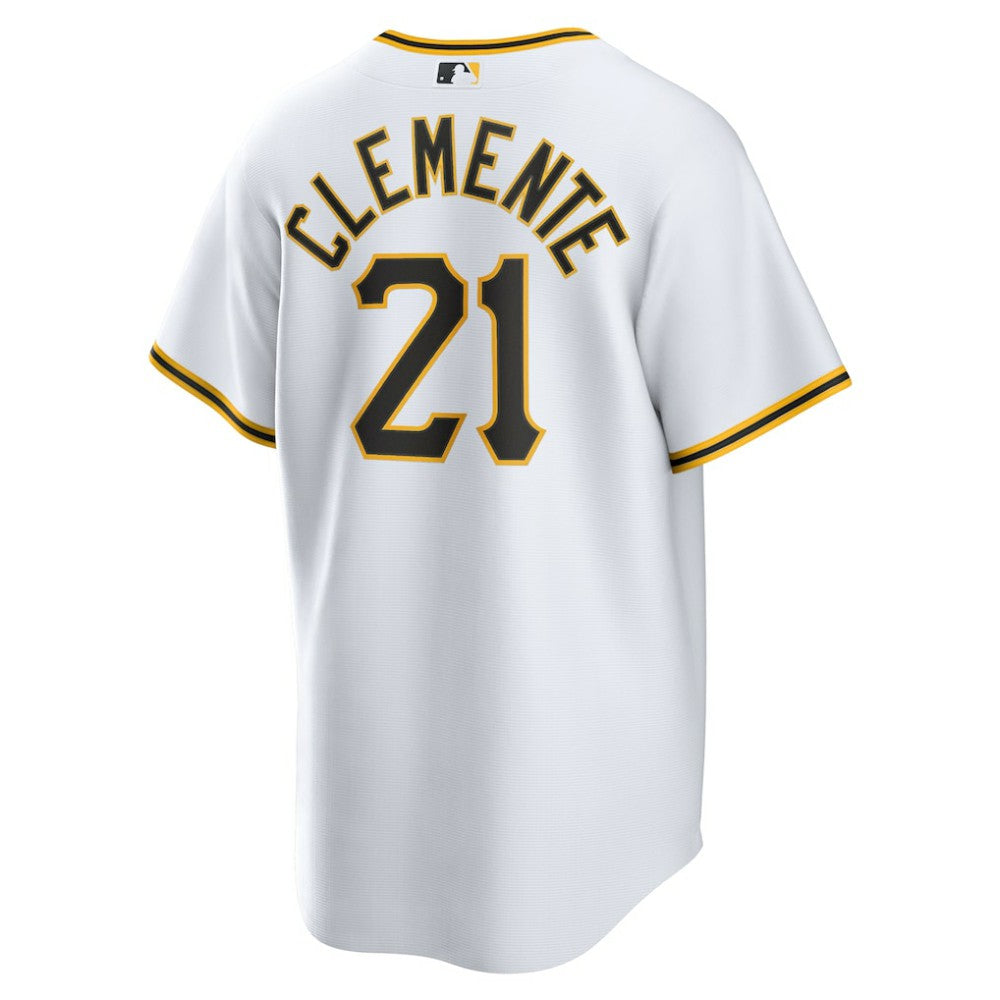 Roberto Clemente Pittsburgh Pirates Nike Home Replica Player Name Jersey - White | MLB Jerseys