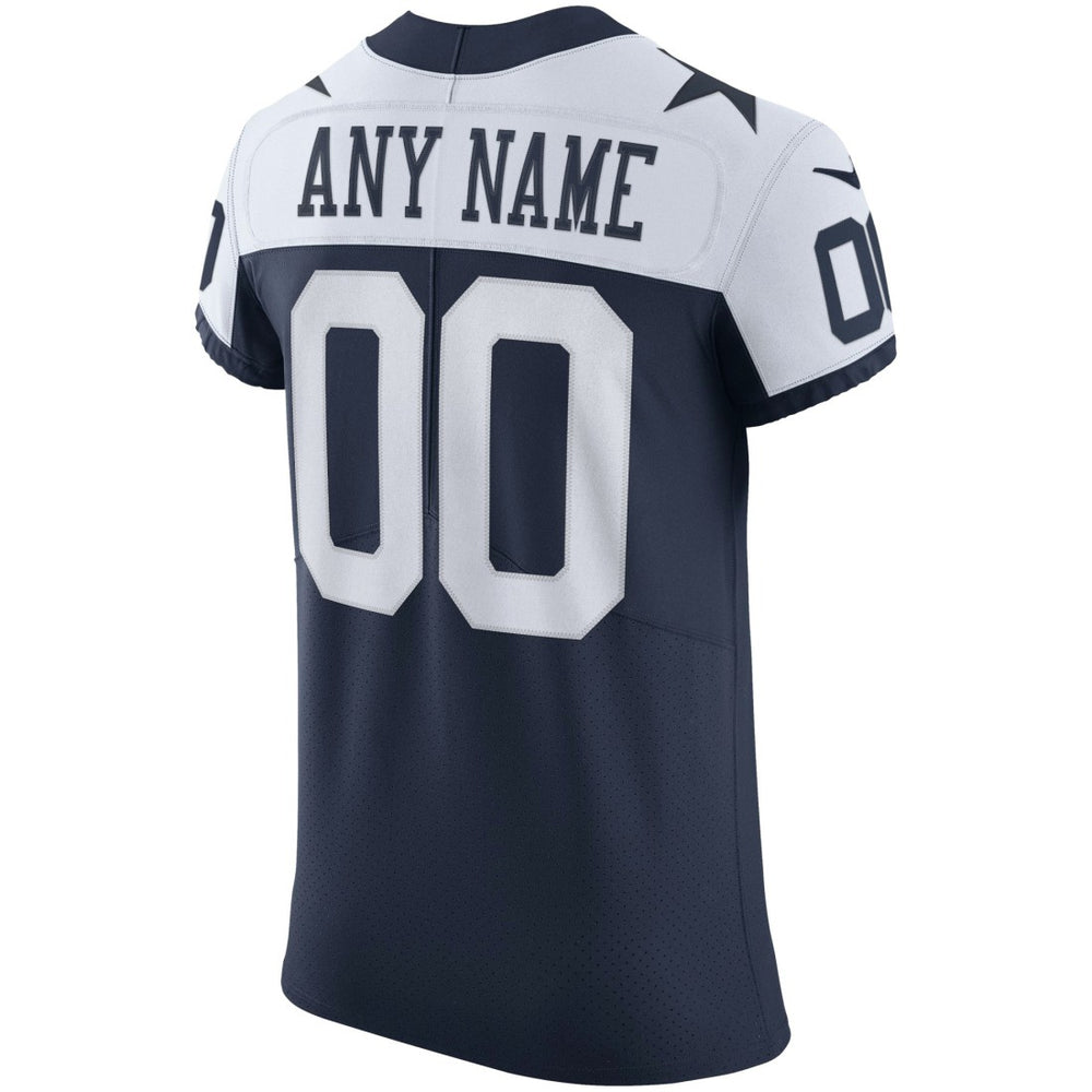 Dallas Cowboys Alternate Vapor Elite Custom Jersey Navy - Nike