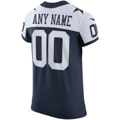 Dallas Cowboys Alternate Vapor Elite Custom Jersey Navy - Nike