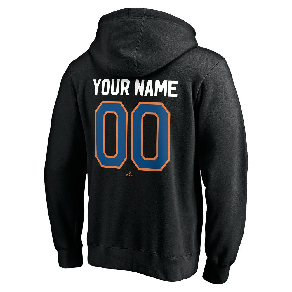 New York Mets Cooperstown Winning Streak Alternate Personalized Name & Number Pullover Hoodie On Sale