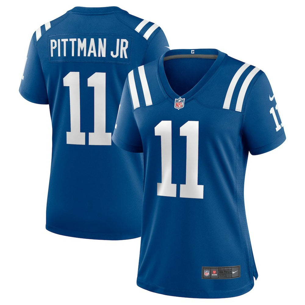 Michael Pittman Jr. Indianapolis Colts Women's Game Player Jersey Royal - Nike