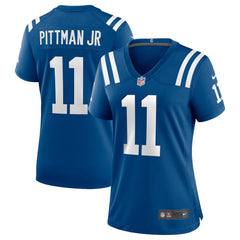 Michael Pittman Jr. Indianapolis Colts Women's Game Player Jersey Royal - Nike