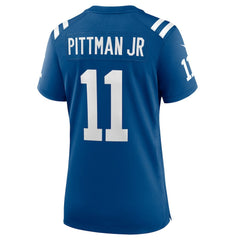 Michael Pittman Jr. Indianapolis Colts Women's Game Player Jersey Royal - Nike