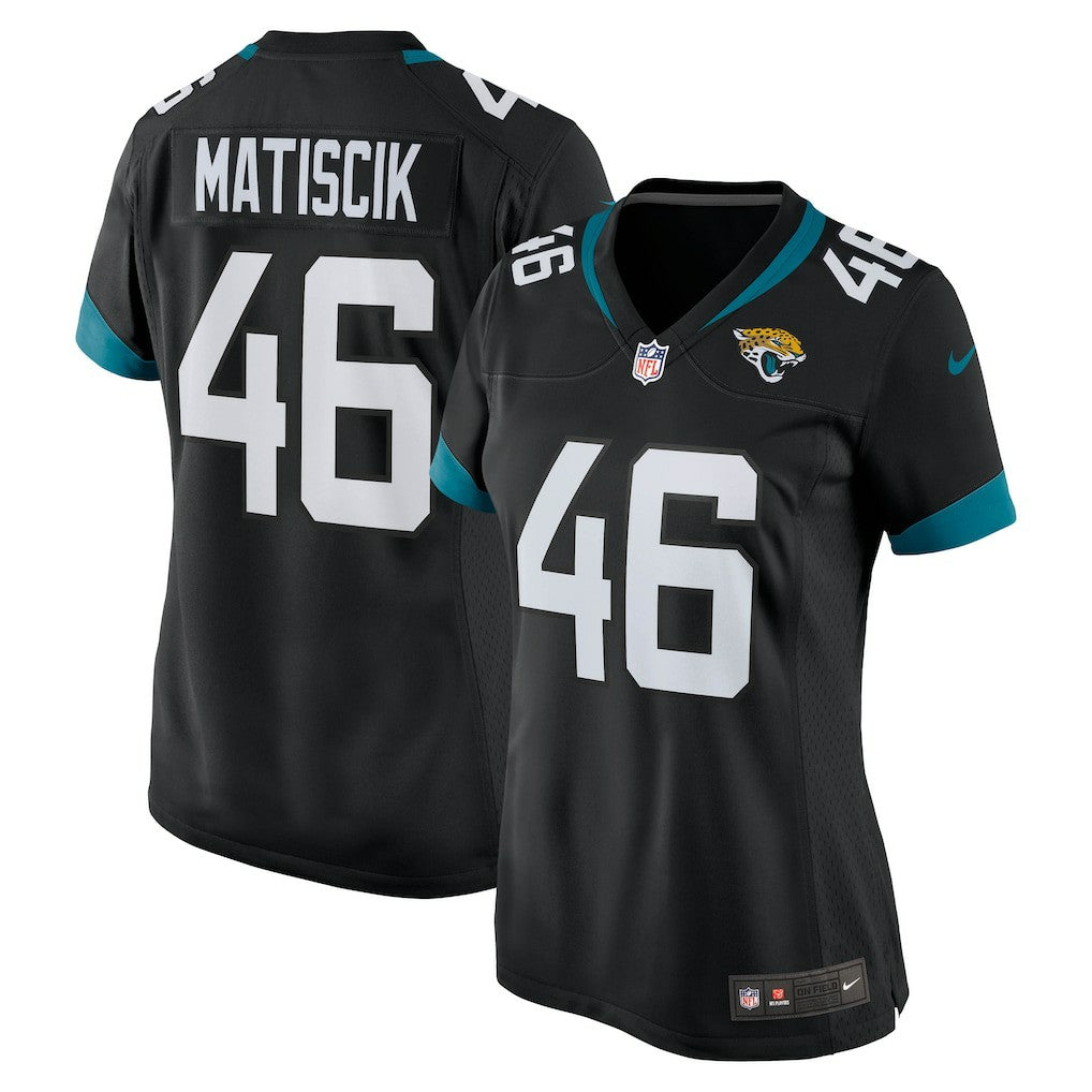 Ross Matiscik Jacksonville Jaguars Women's Game Jersey Black - Nike