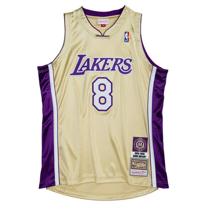 Kobe Bryant Los Angeles Lakers Hall of Fame Class of 2020 #8 Authentic Jersey - Gold | NBA Jerseys