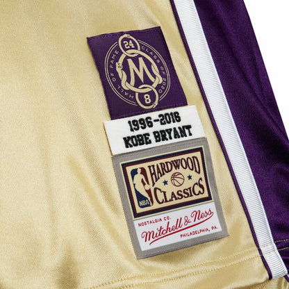 Kobe Bryant Los Angeles Lakers Hall of Fame Class of 2020 #8 Authentic Jersey - Gold | NBA Jerseys
