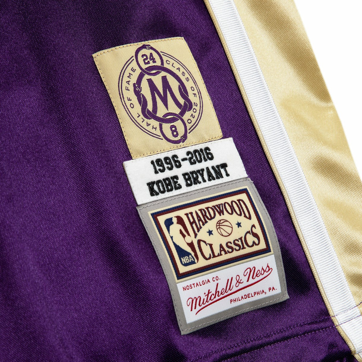 Kobe Bryant Los Angeles Lakers Hall of Fame Class of 2020 #8 Authentic Jersey - Purple | NBA Jerseys