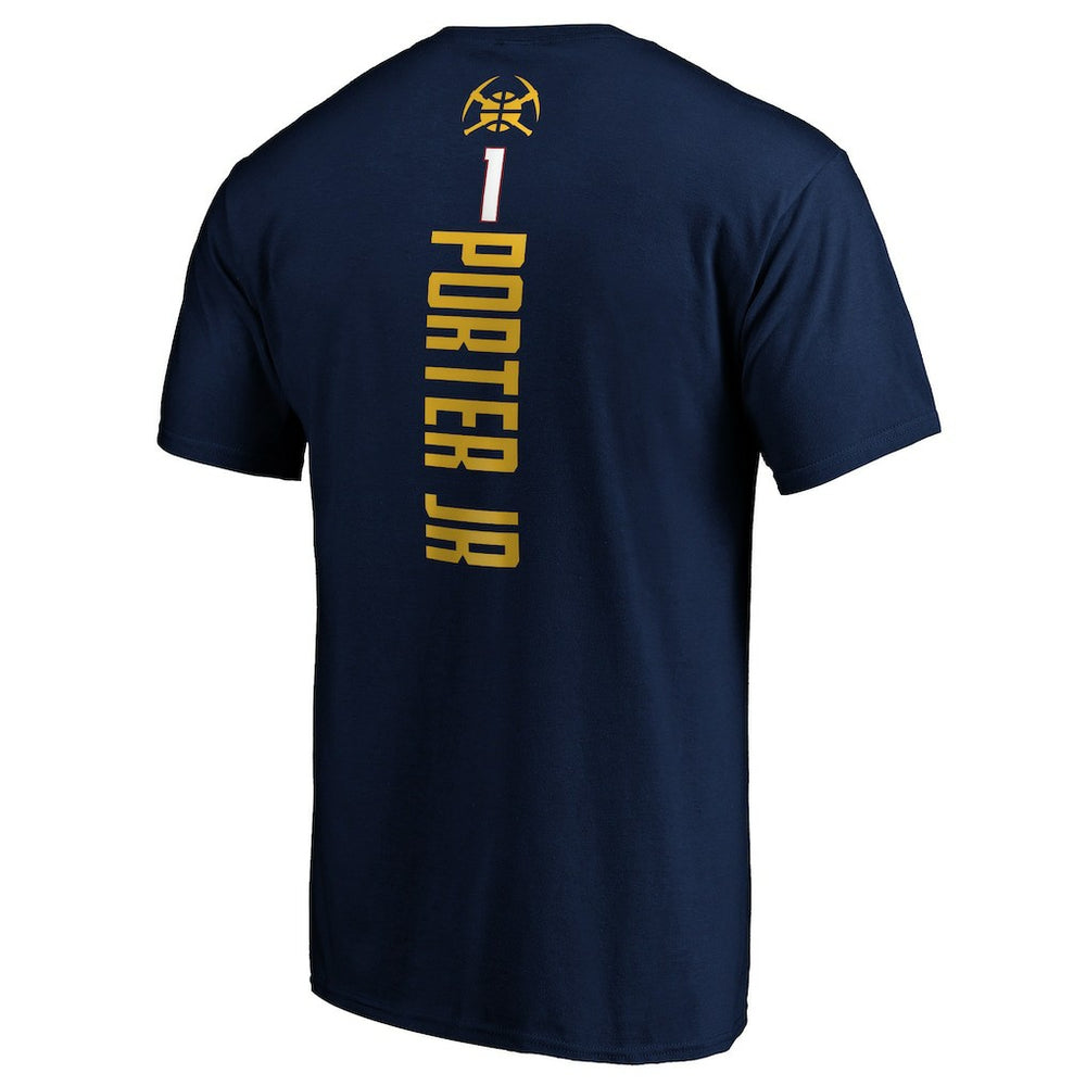NBA - Michael Porter Jr. Denver Nuggets Playmaker Name & Number T-Shirt - Navy